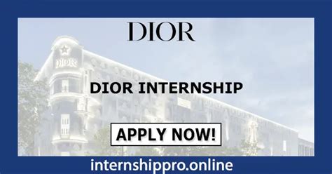 dior summer internship.